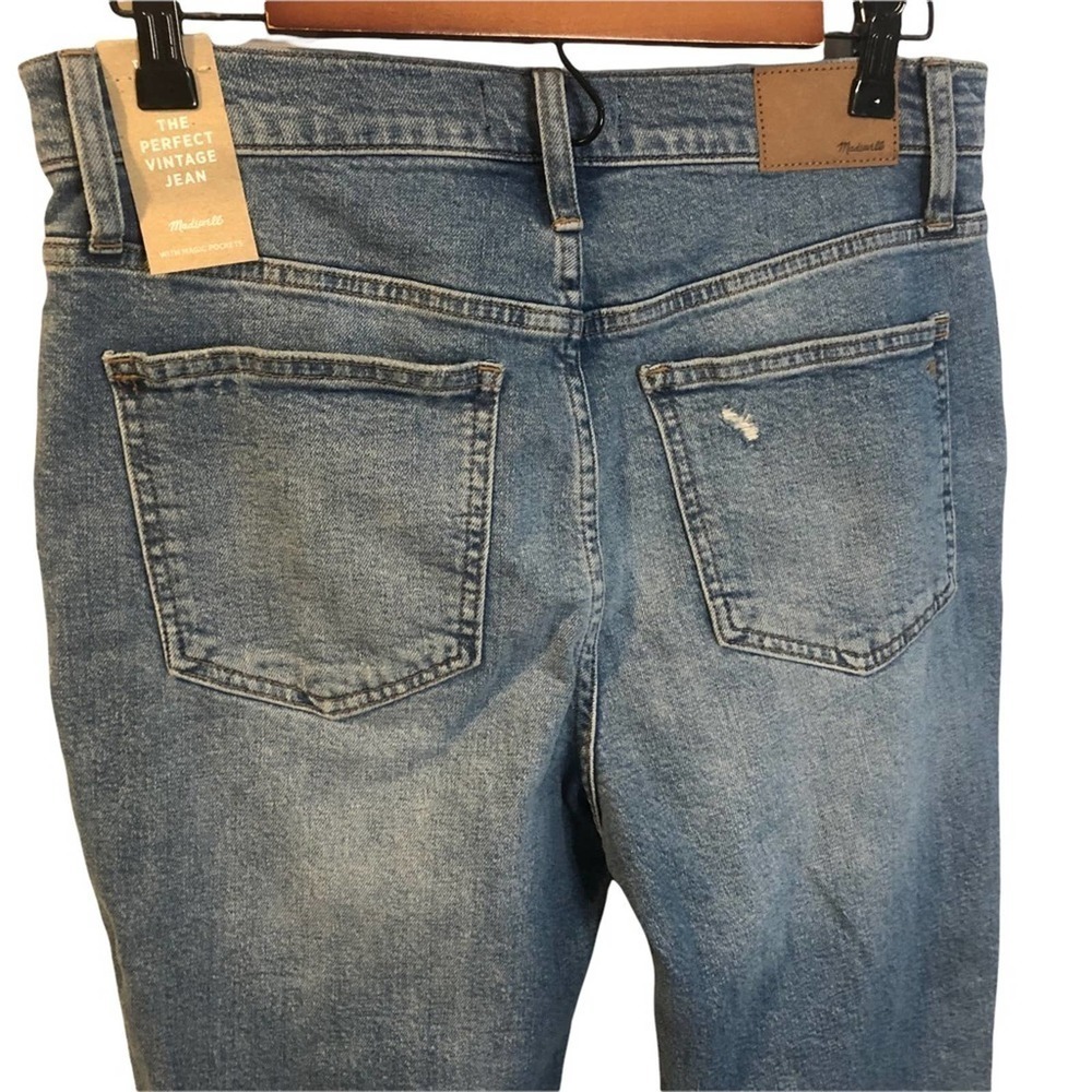 Madewell NWT The Perfect Vintage Jeans in Denman Wash Size 28 - Picture 6 of 10